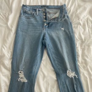 Size 8 Lucky Brand jeans, high waist